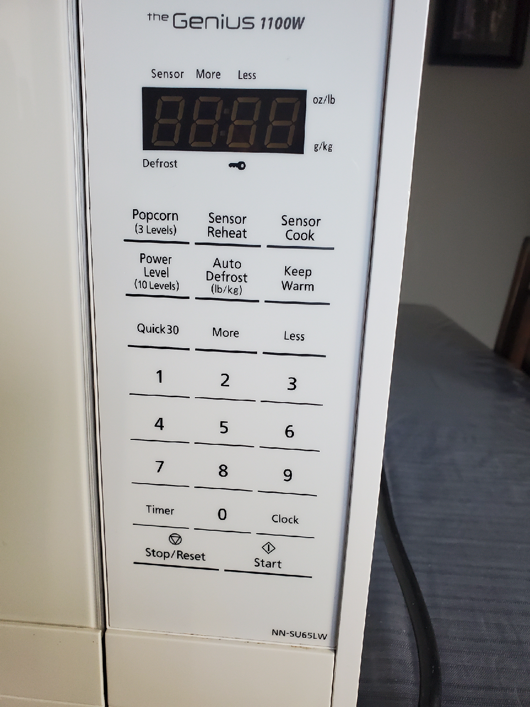 Panasonic The Genius 1100W Microwave - photo 2