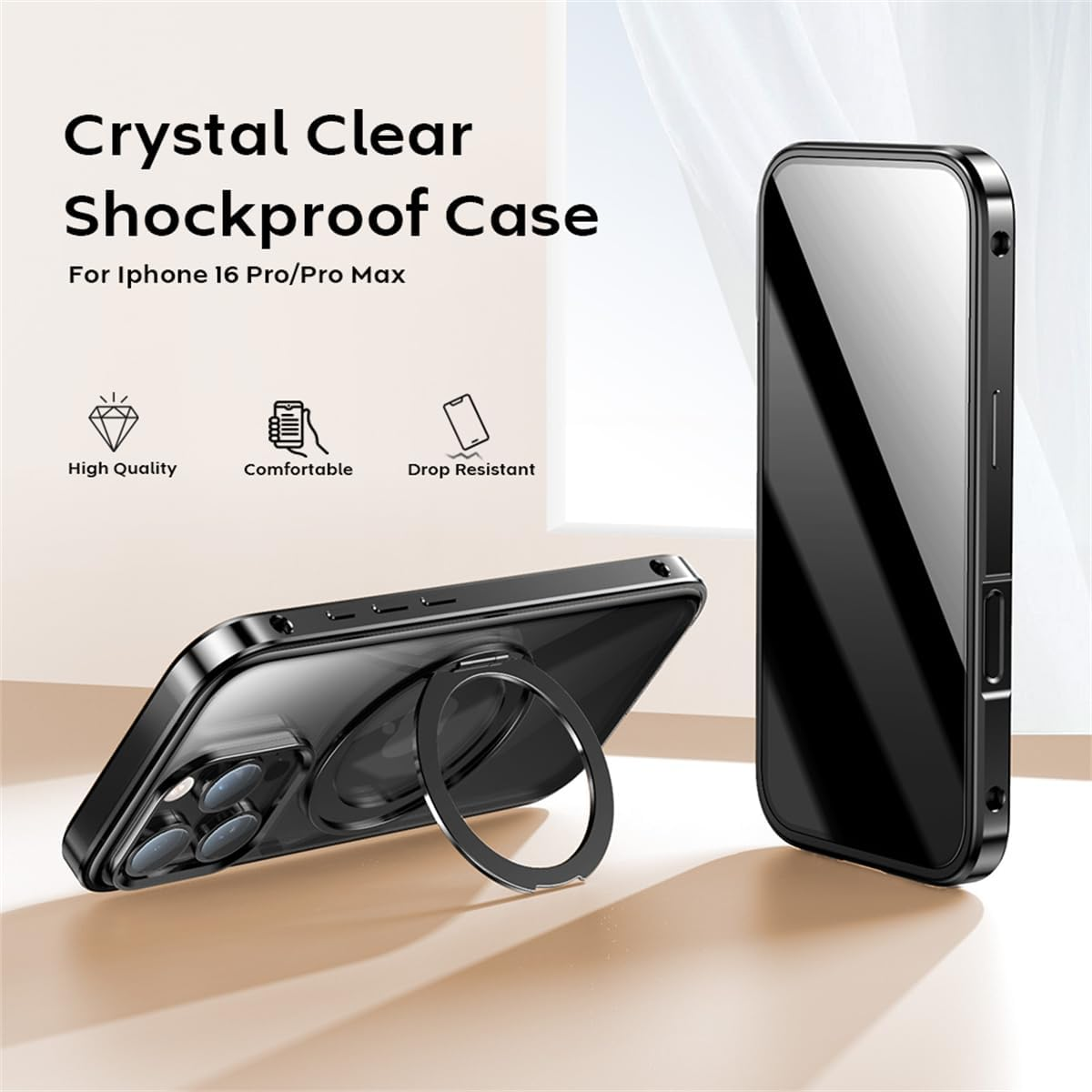 JIAONASHIJIA Compatible with MagSafe IPHONE16 Pro Max Case - photo 3