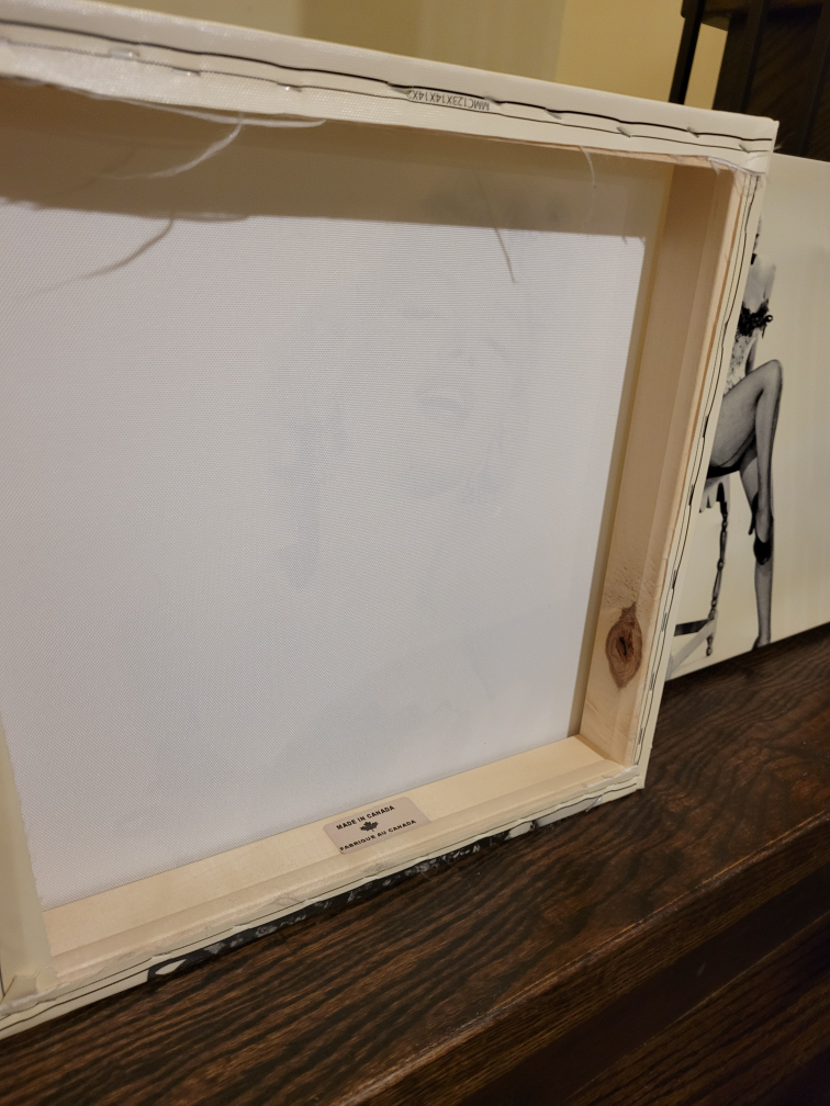 Marilyn Monroe Canvas Art - 14" x 14" - photo 3