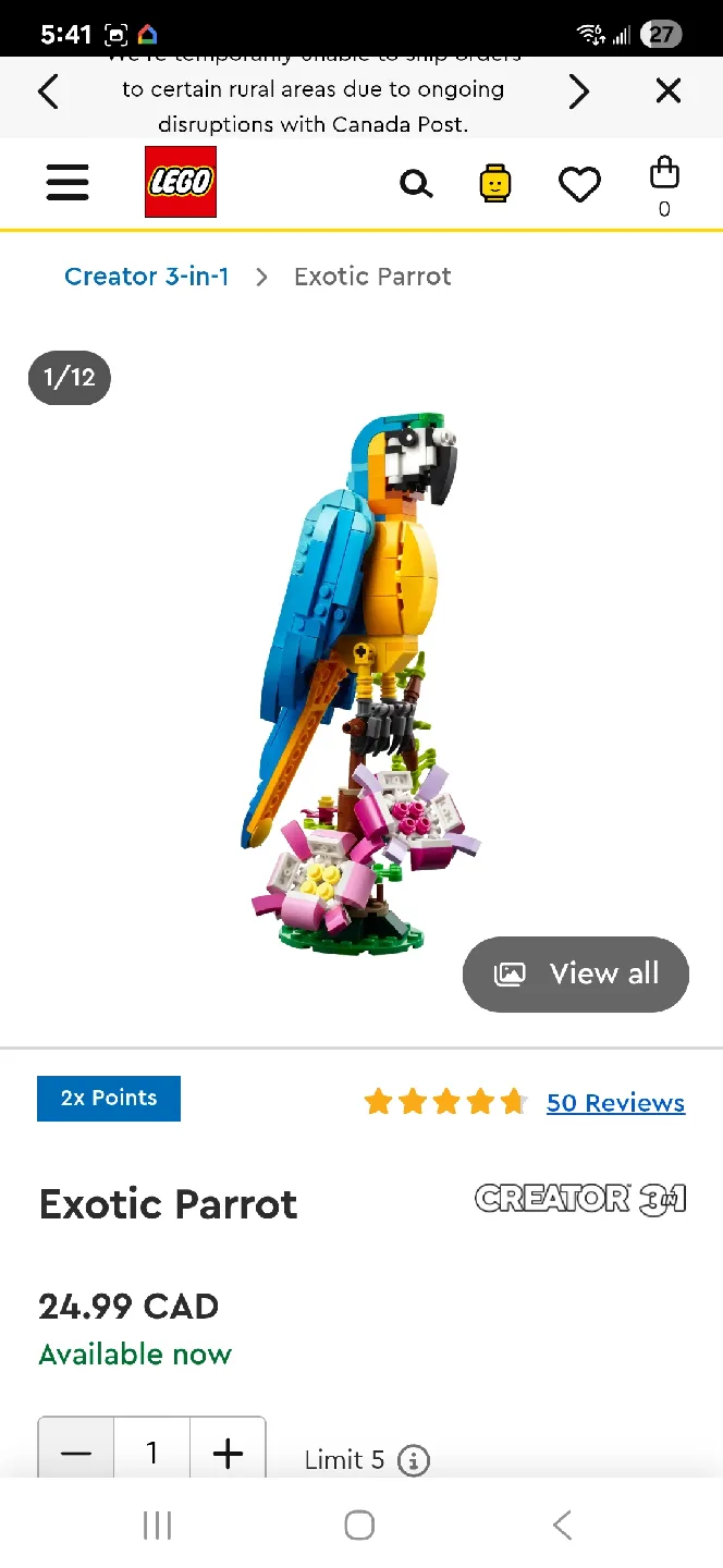 New lego creator 3 in 1 parrot frog and fish image indicator(6)