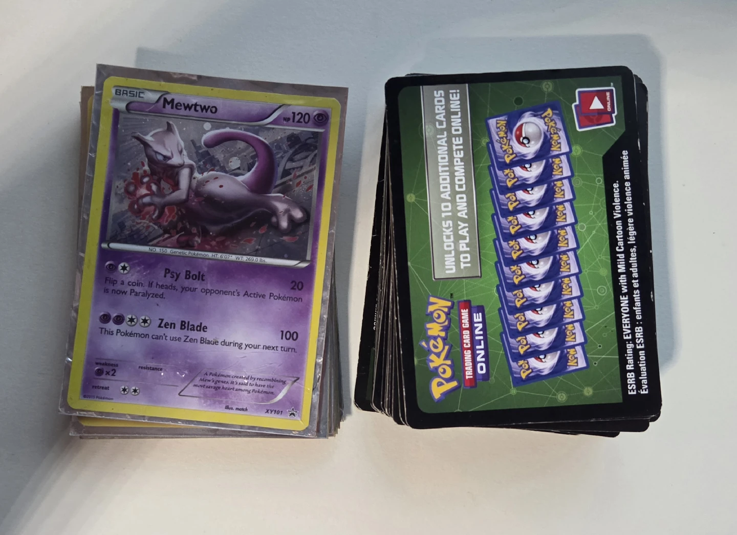 Pokémon cards + Code cards UNUSED !!(READ DESCRIPTION)!! - photo 3