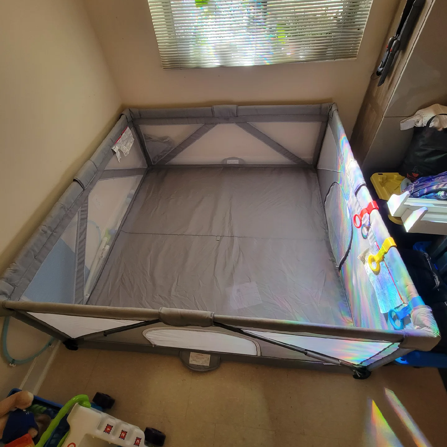 Heyo.Ja Baby Playpen Foldable, 71"x71" Large Play Yard image indicator(7)