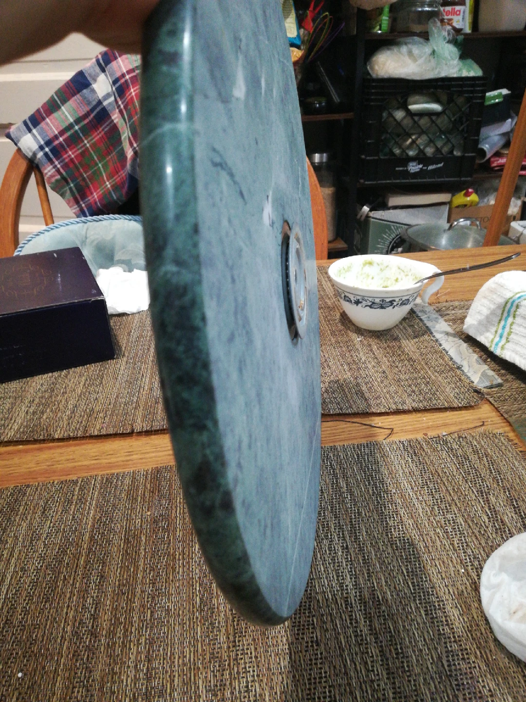 Green Marble Lazy Susan - photo 2