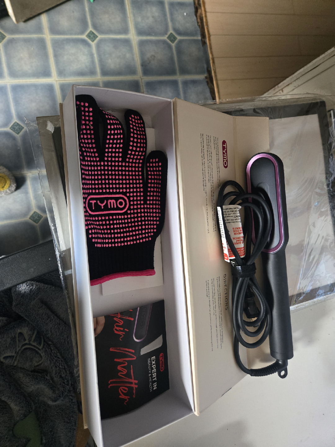 TYMO Ring Hair Straightening Comb - photo 3