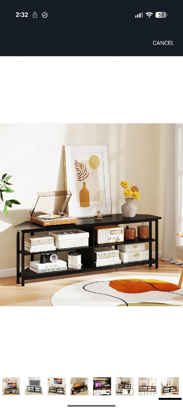 Grey Oak - TV Stand for Flat Screen up to 65" image indicator(7)