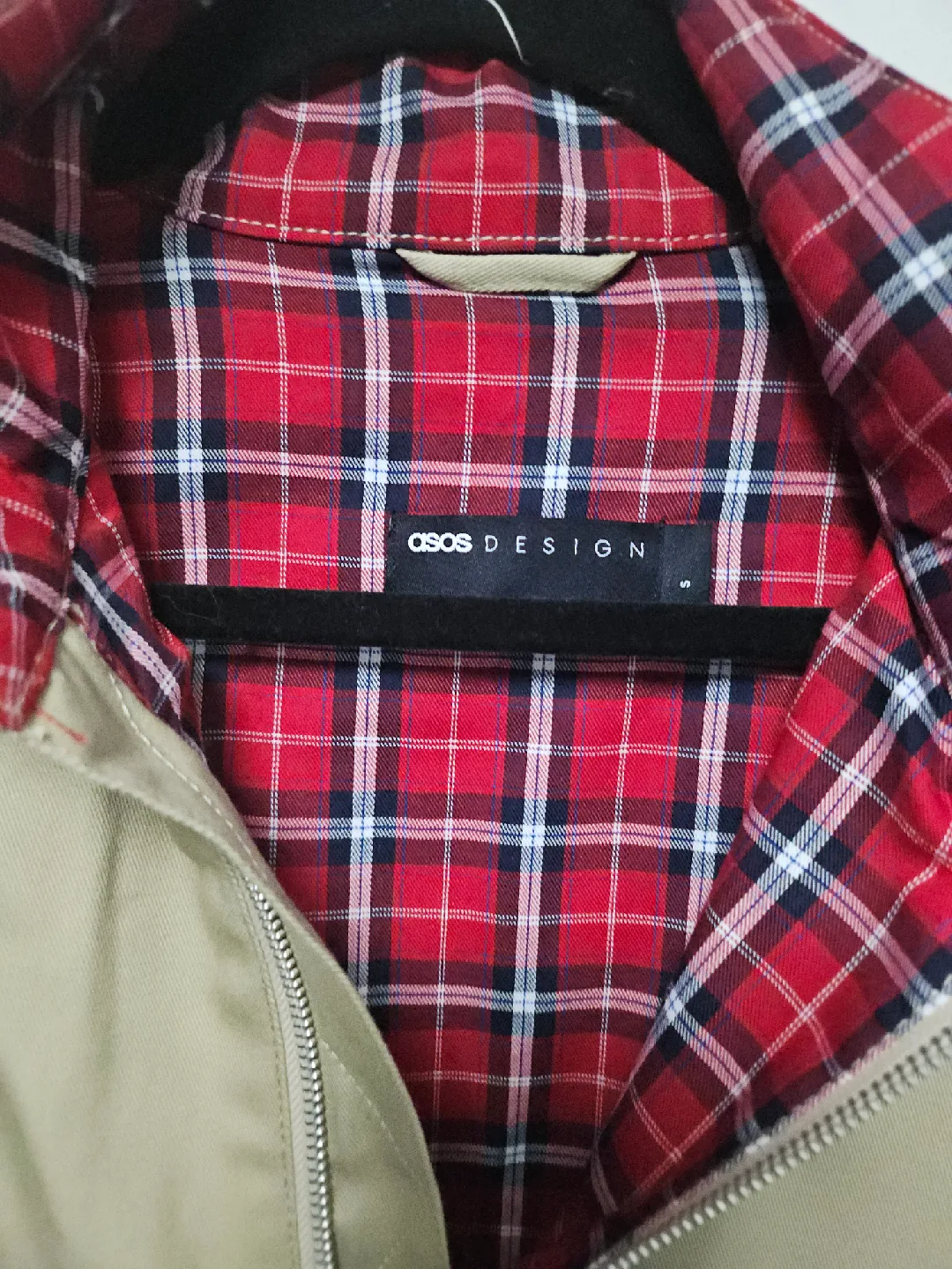 ASOS DESIGN Beige Jacket - Size S image indicator(4)