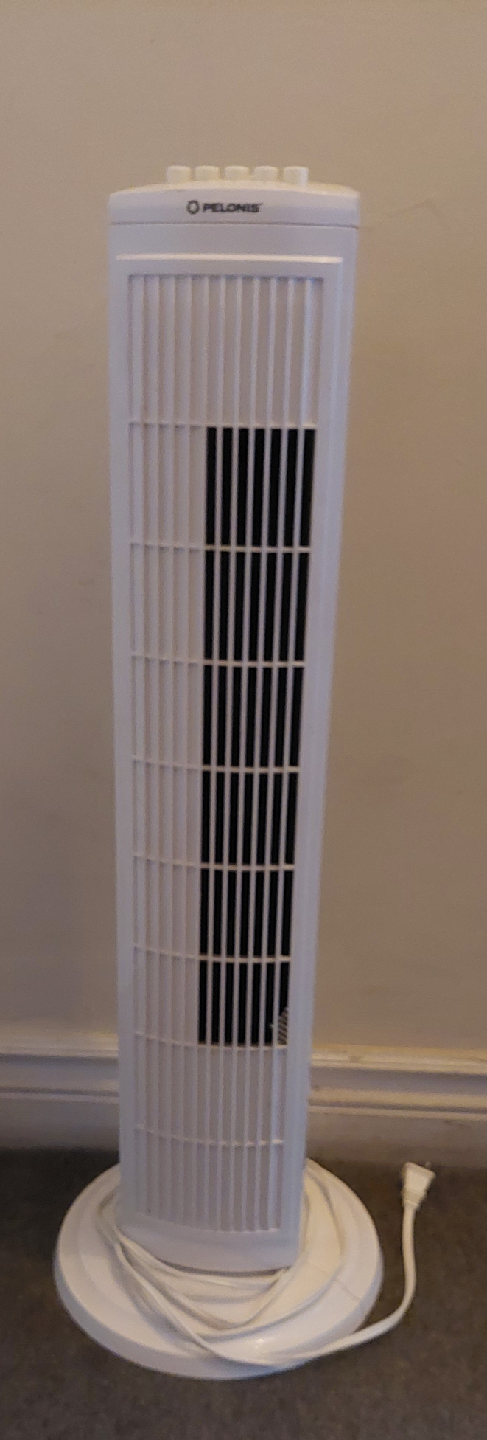 Pelonis Tower Fan - White
