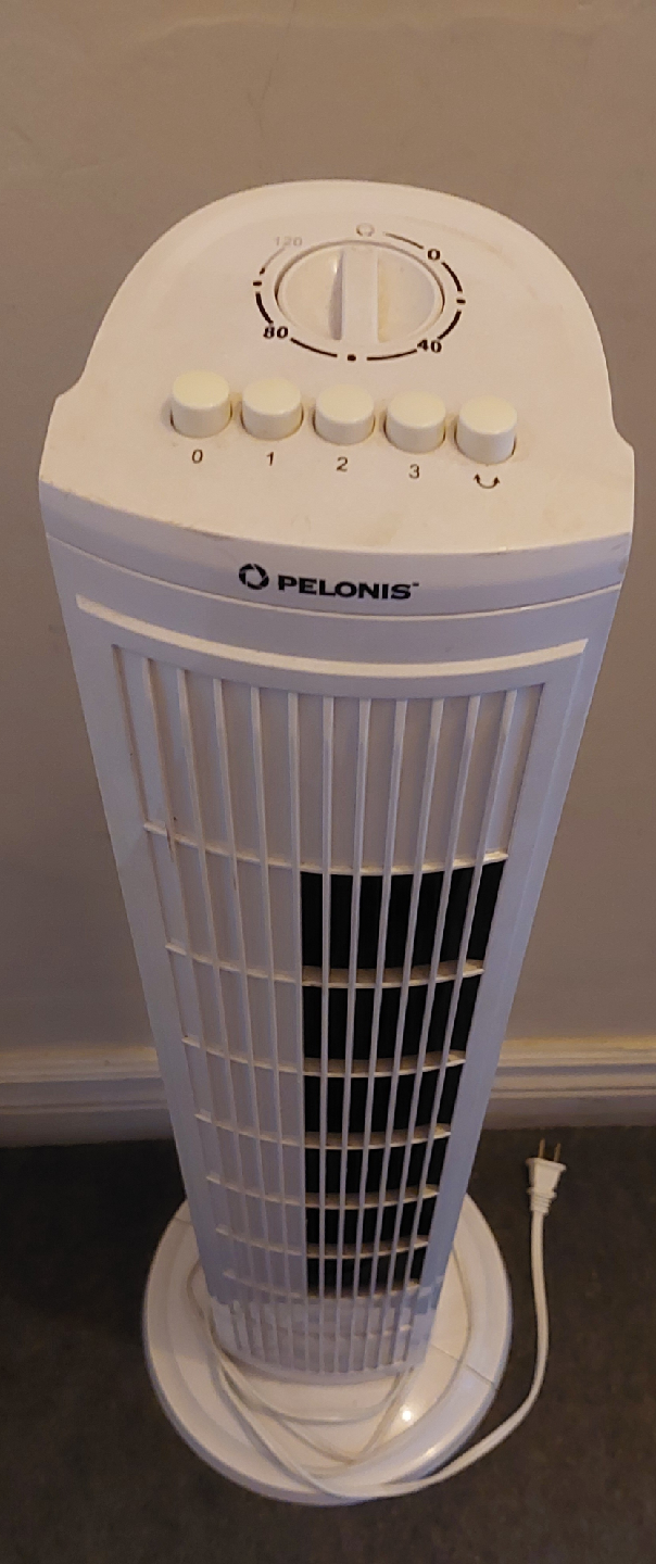 Pelonis Tower Fan - White - photo 2