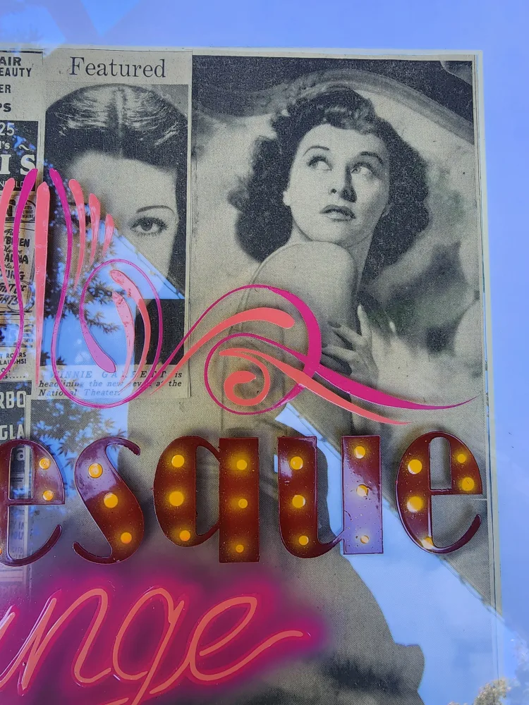 Kustom kulture pinup Burlesque art image indicator(2)