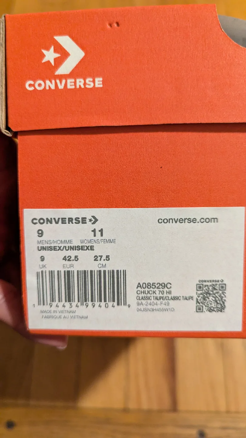 Converse Chuck Taylor All Star High Top - Size 12 Mens image indicator(8)