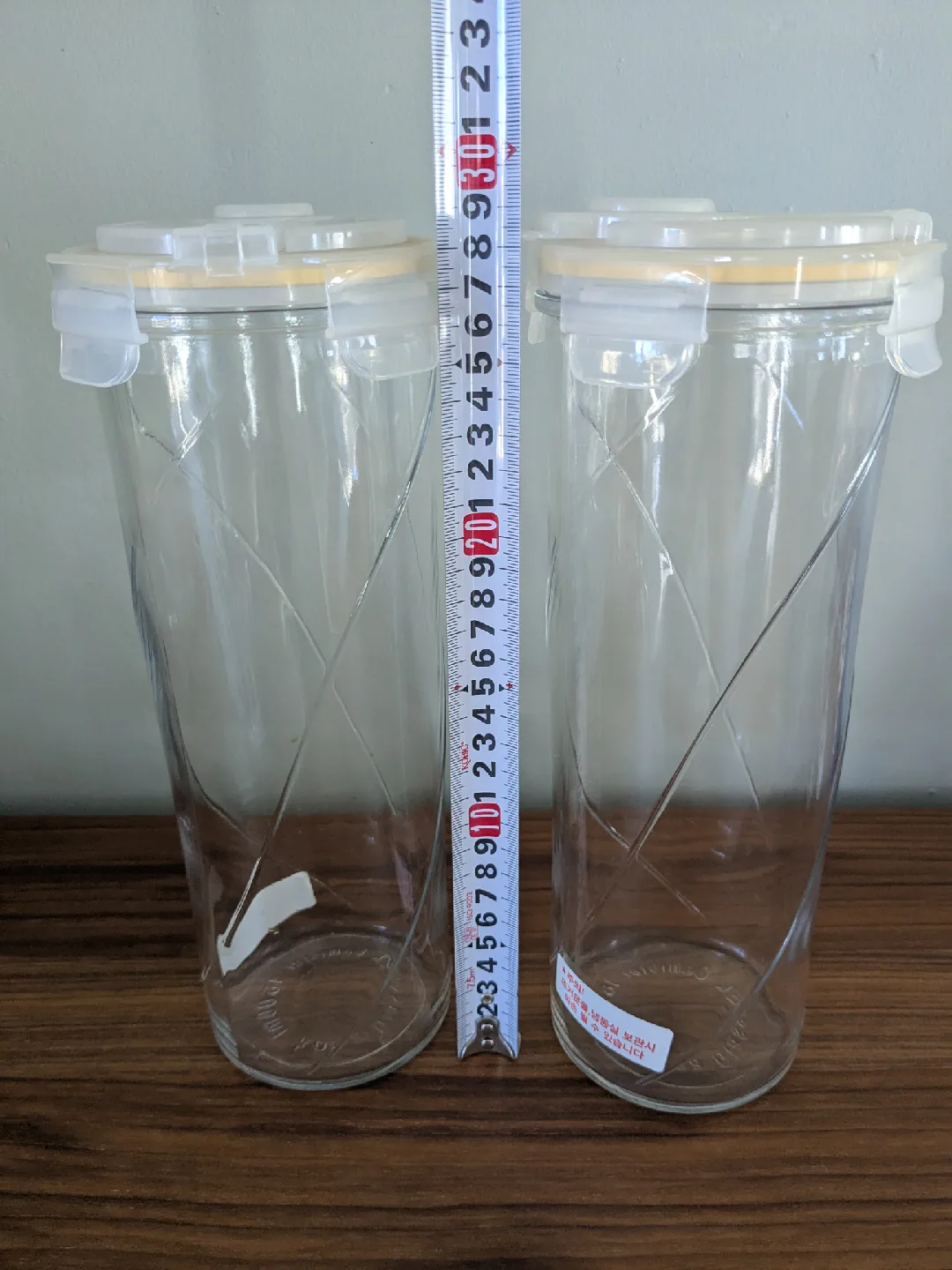 Lock & Lock Glass Tall Storage Jars image indicator(5)
