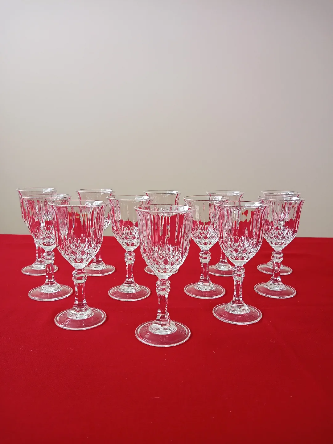 Set of 12 Crystal Liqueur Glasses thumbnail