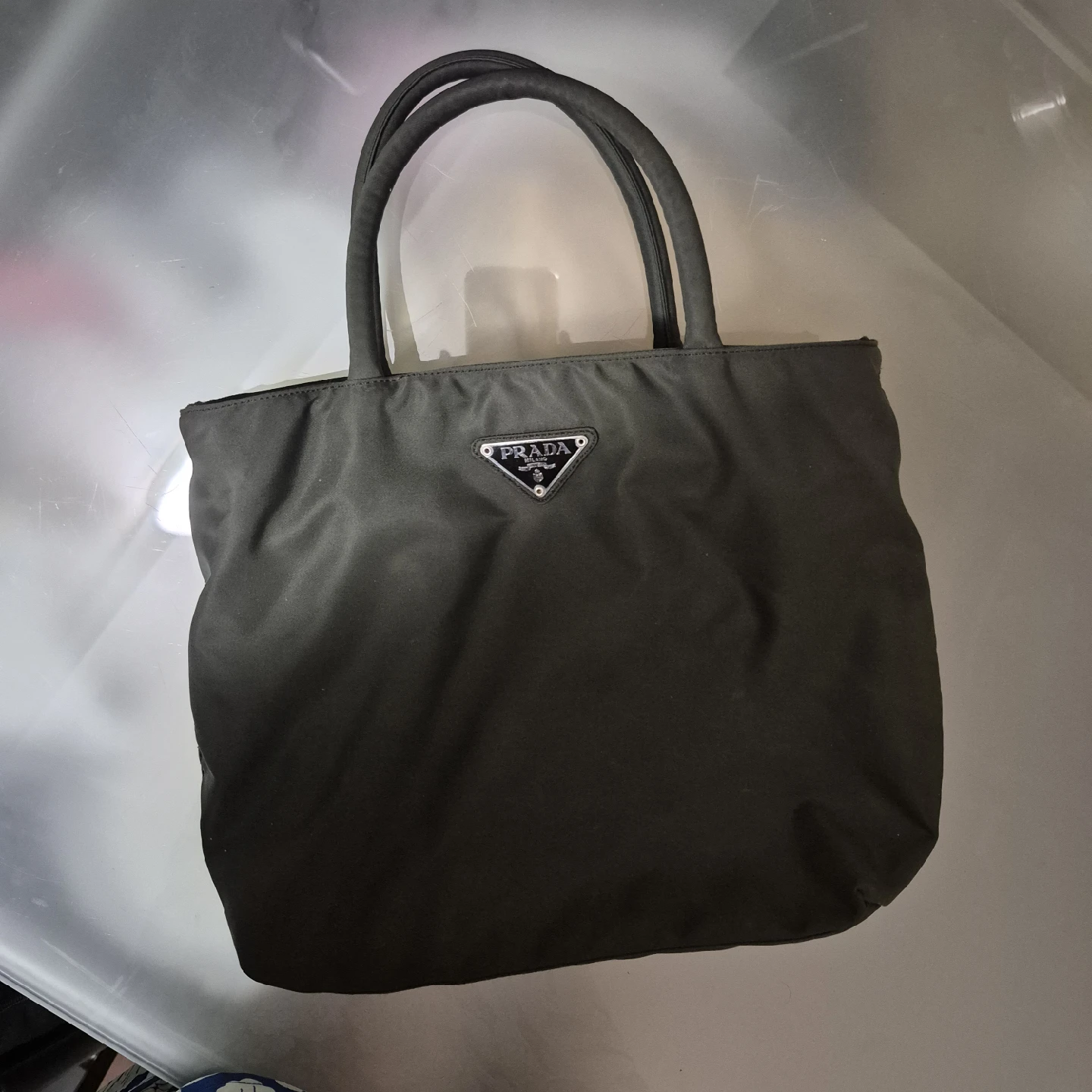 Prada Nylon Tote Bag