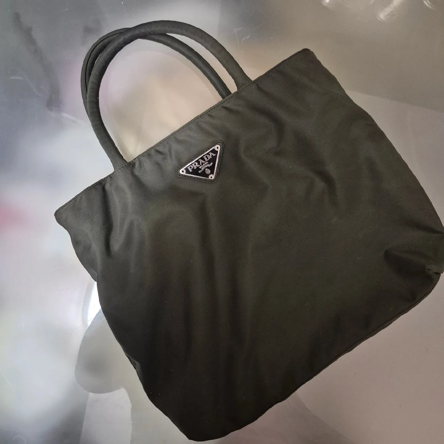 Prada Nylon Tote Bag image indicator(2)