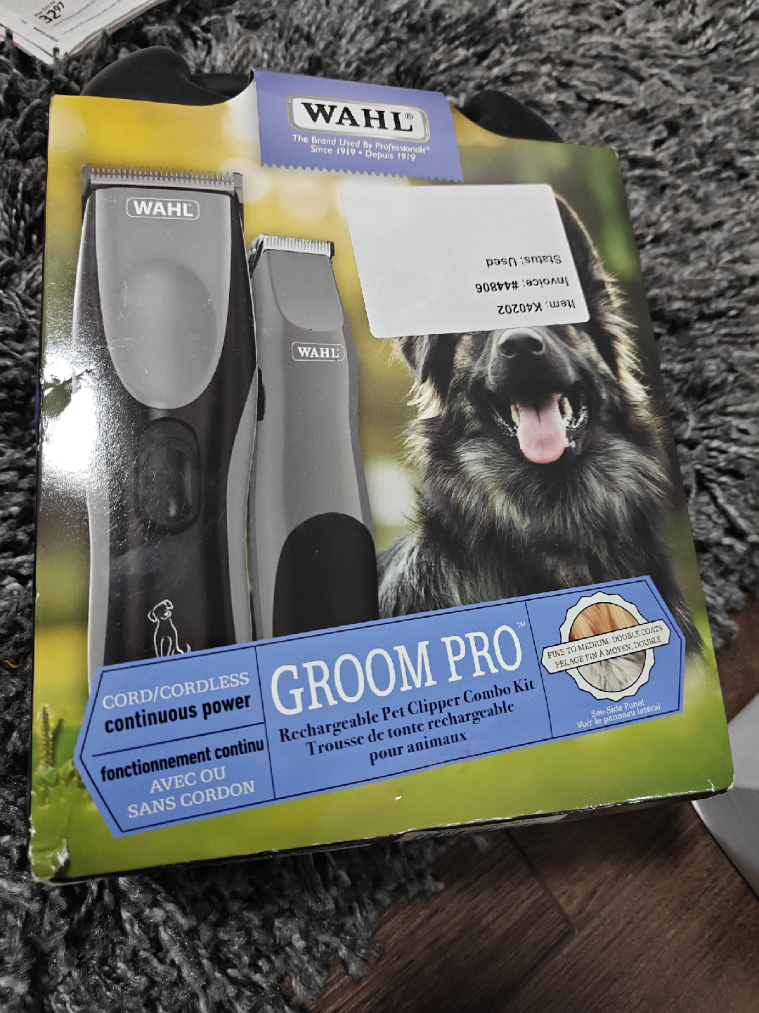 Wahl Groom Pro Rechargeable Pet Clipper Combo Kit - photo 2