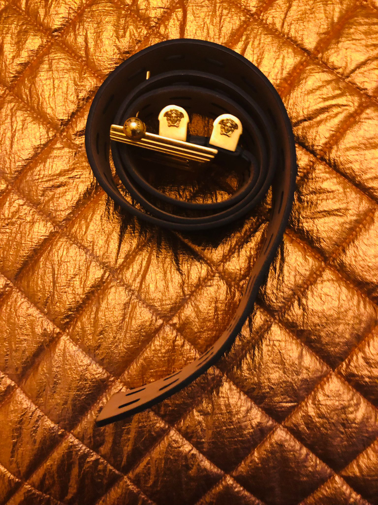 Versace Black & Gold Belt - photo 4