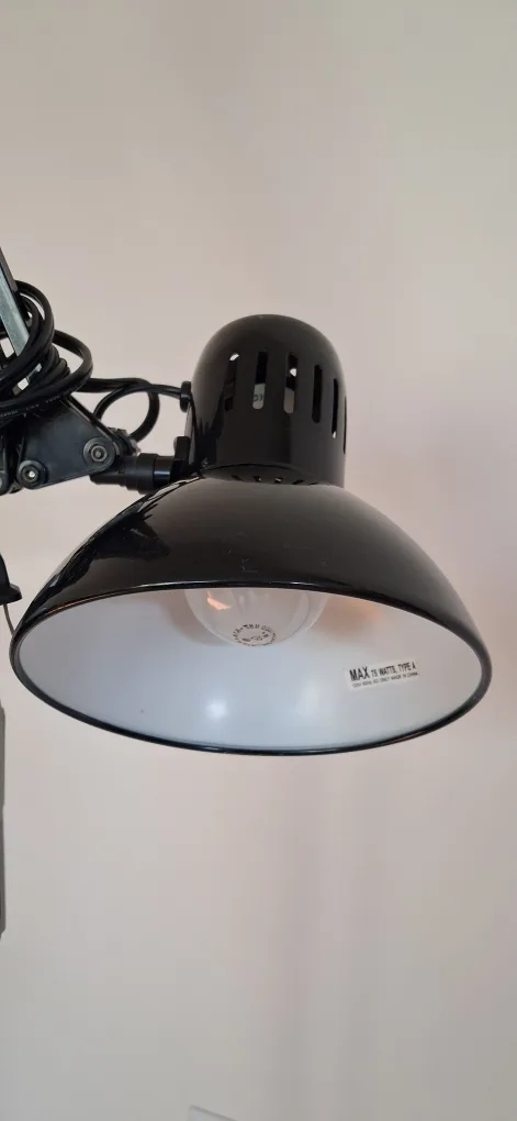 Black Adjustable Architect Desk Lamp image indicator(2)