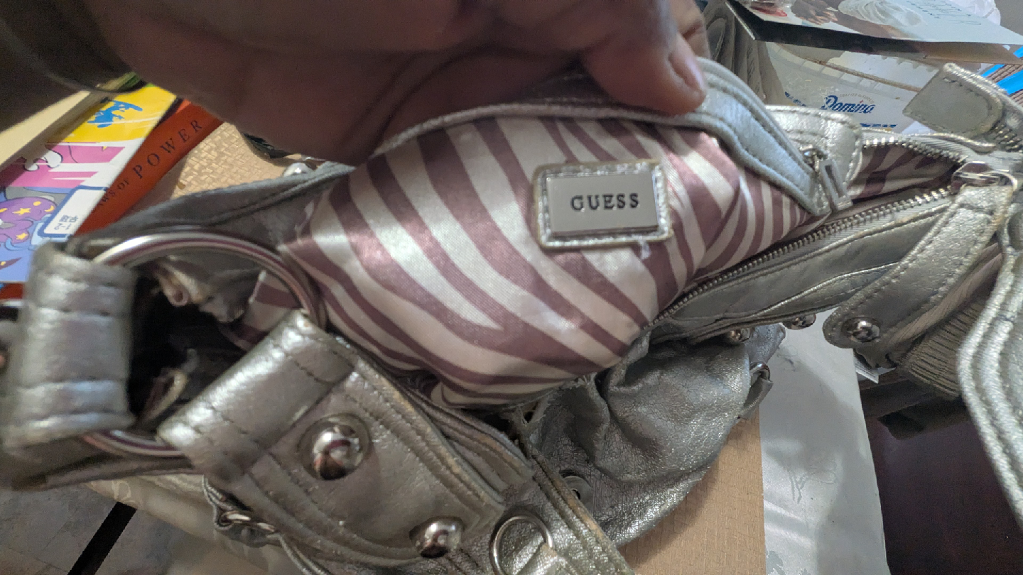 Guess Silver Purse - photo 4