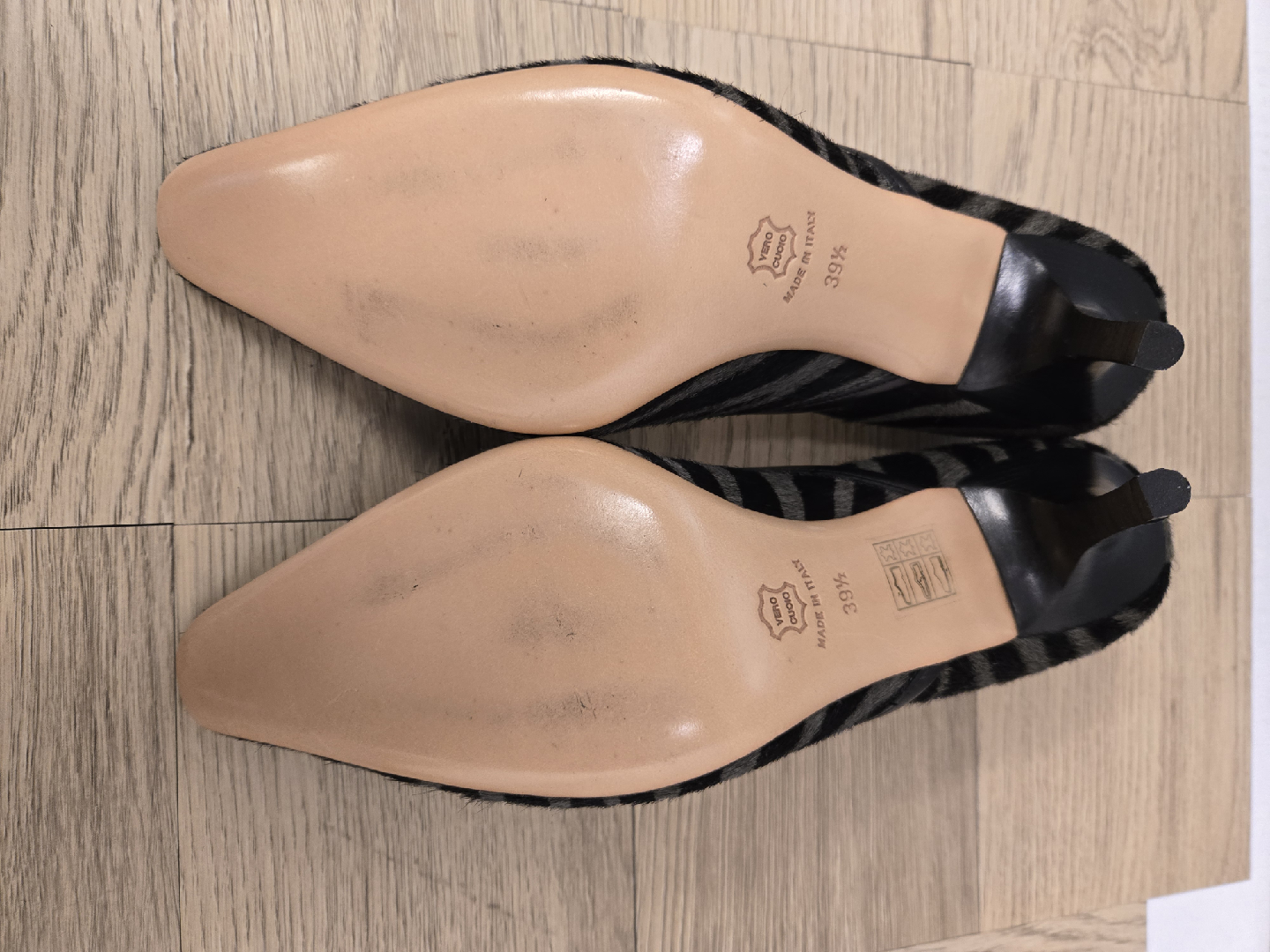 Emma Hope's Shoes Zebra Print Heels - Size 39.5 - photo 5