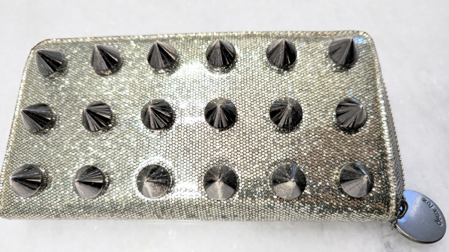 Deux Lux Silver Glitter Wallet - photo 4