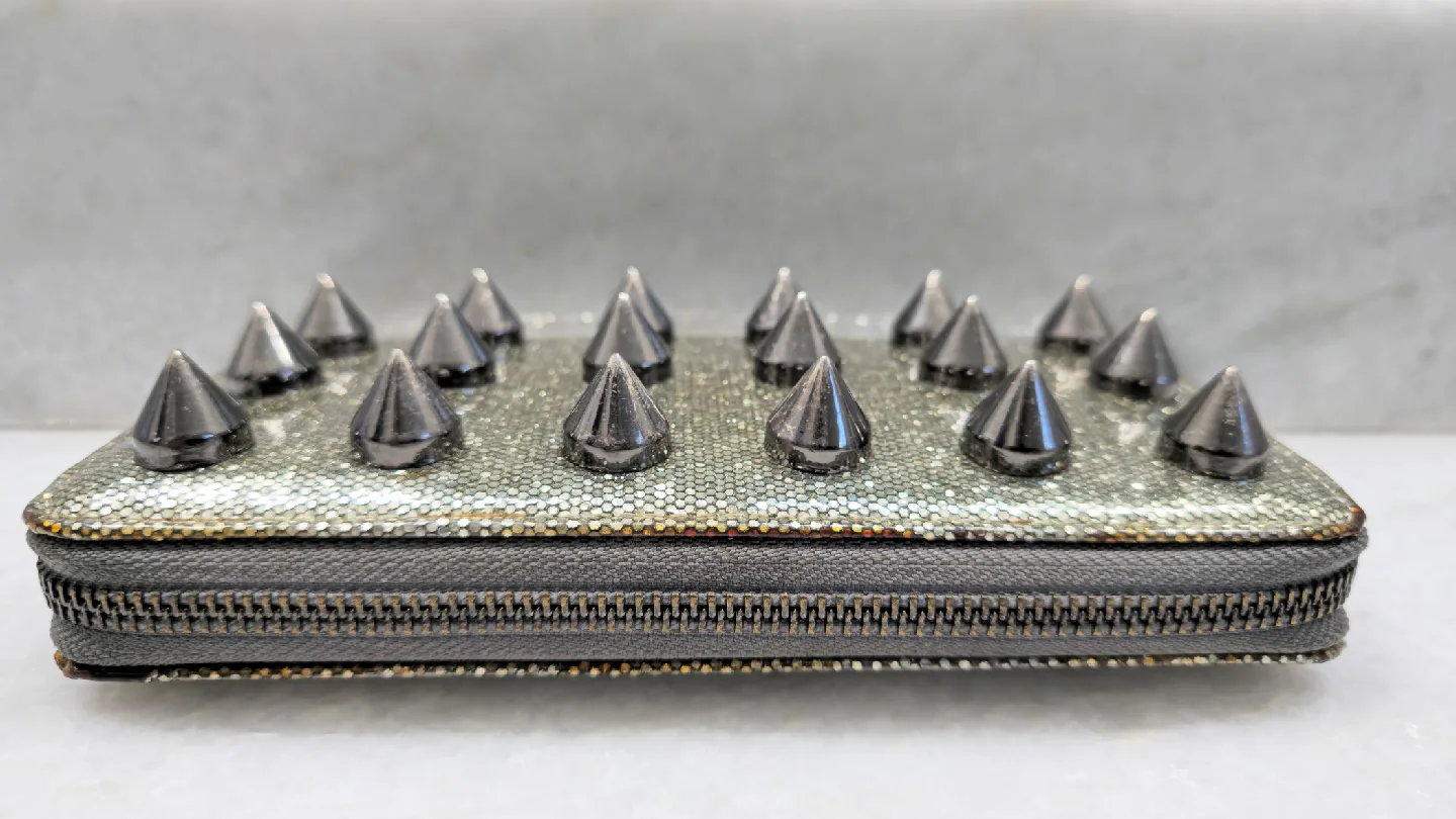 Deux Lux Silver Glitter Wallet image indicator(3)