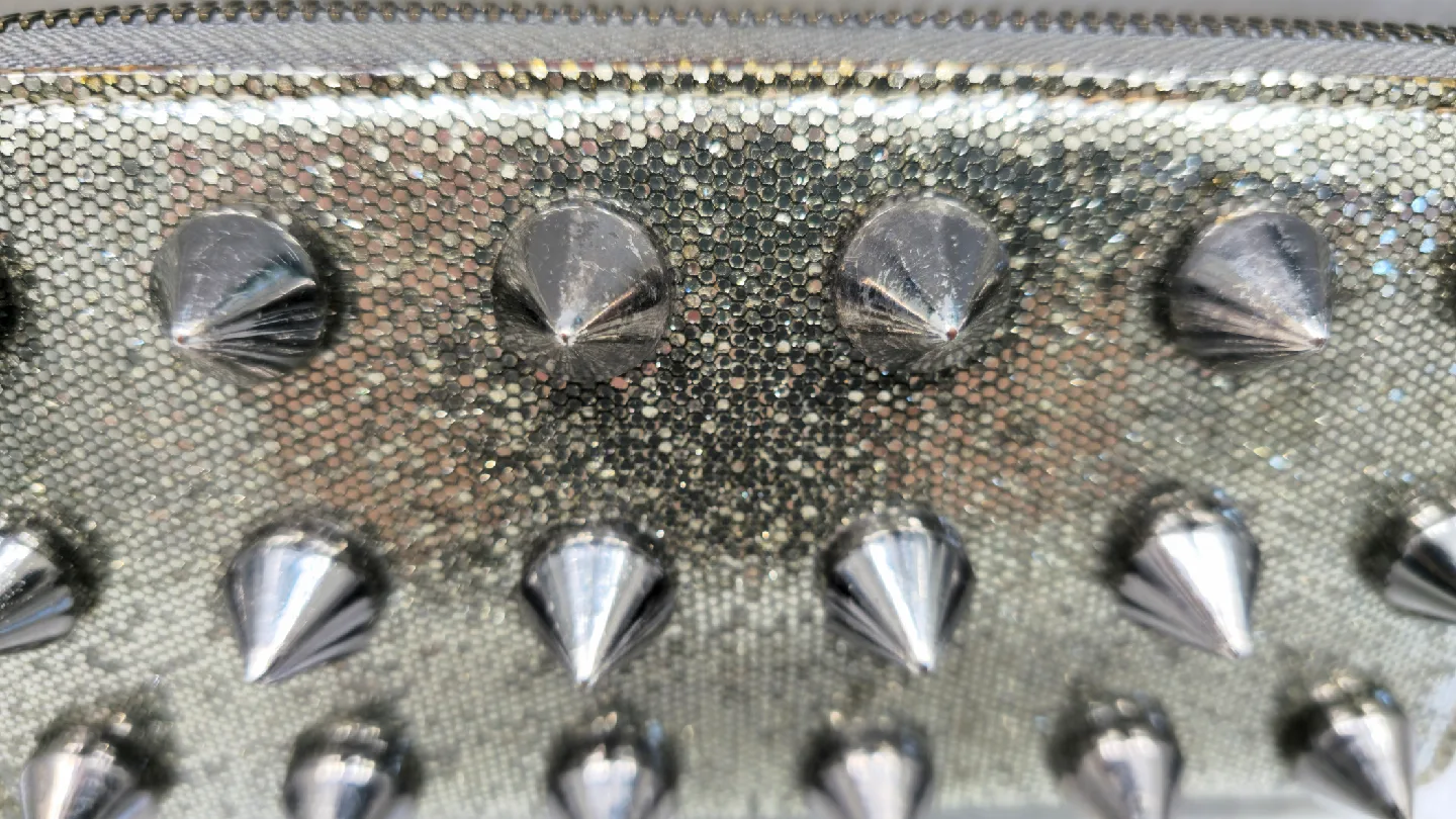 Deux Lux Silver Glitter Wallet image indicator(7)