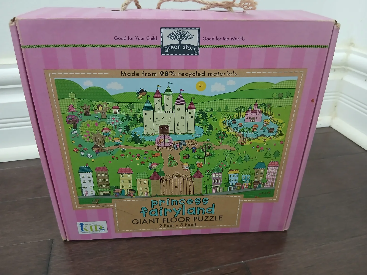 Green Start Princess Fairyland Giant Floor Puzzle thumbnail