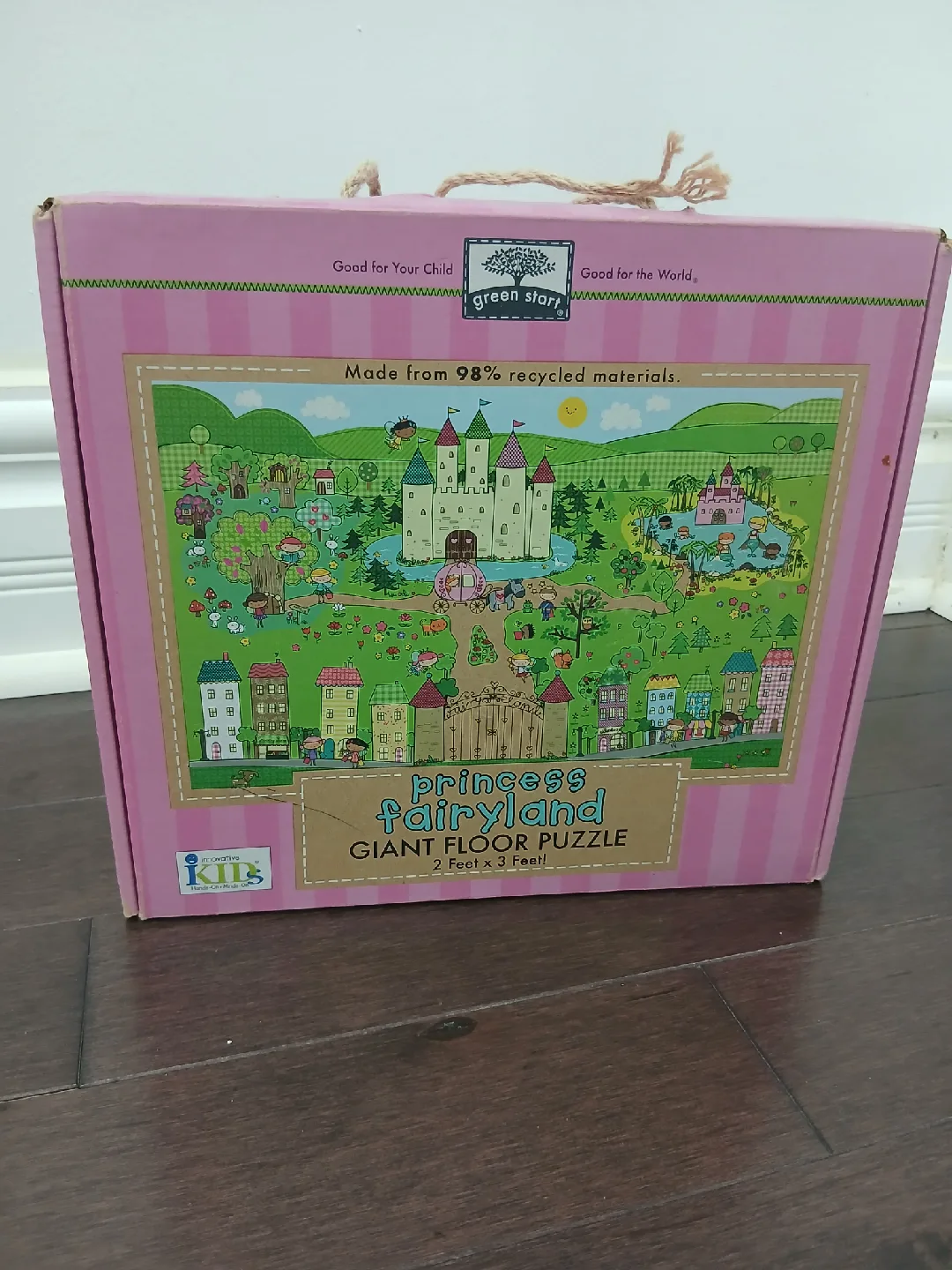 Green Start Princess Fairyland Giant Floor Puzzle image indicator(2)