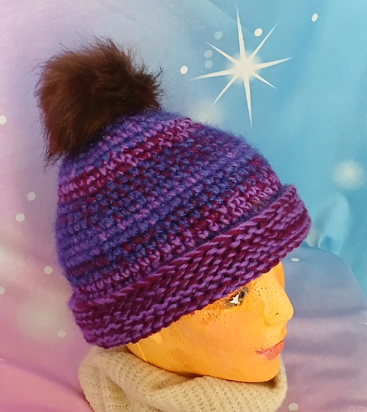 Handmade Tuque/Au nique gift image indicator(2)