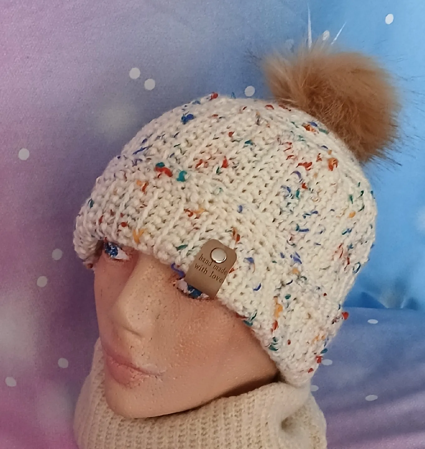 Handmade Tuque/Au nique gift image indicator(3)