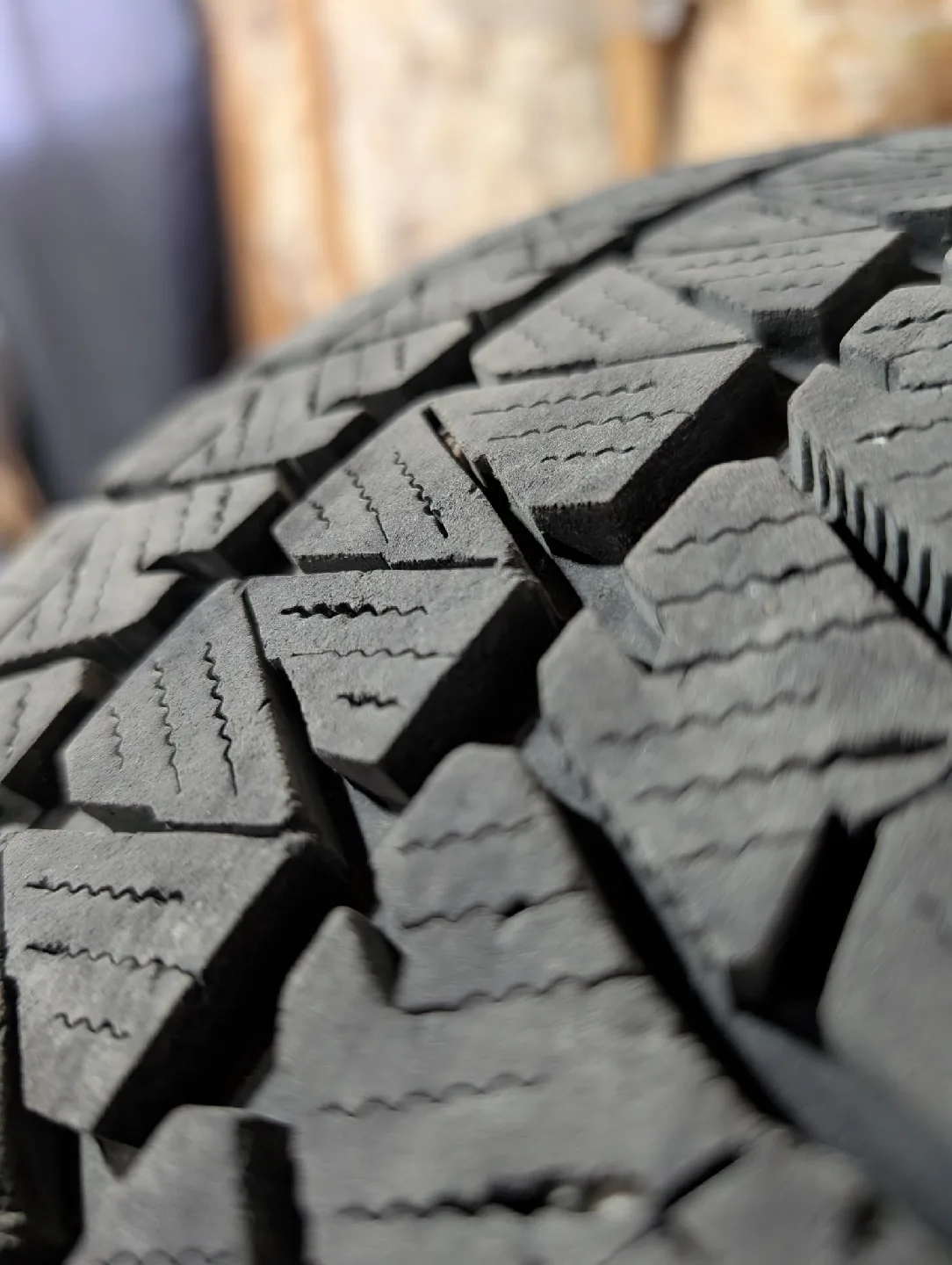 (4)-195/65R15 Winter Tires On Steel Rims Off 2021 Toyota Corolla image indicator(4)