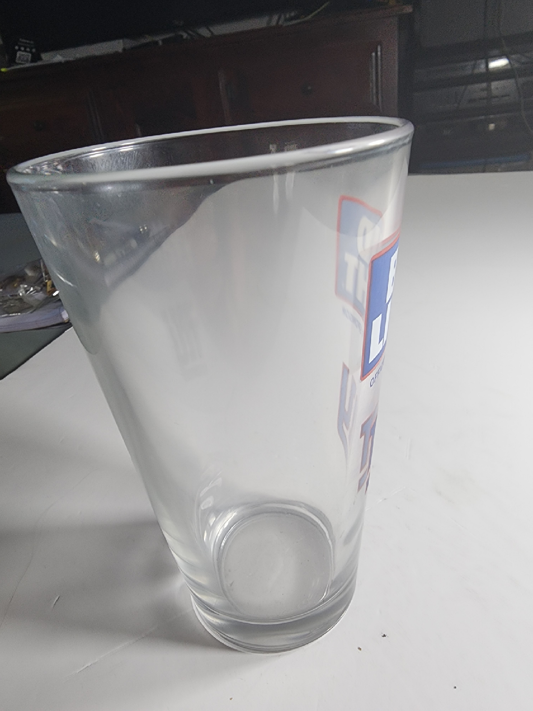 Bud Light NY Giants Pint Glass - photo 5