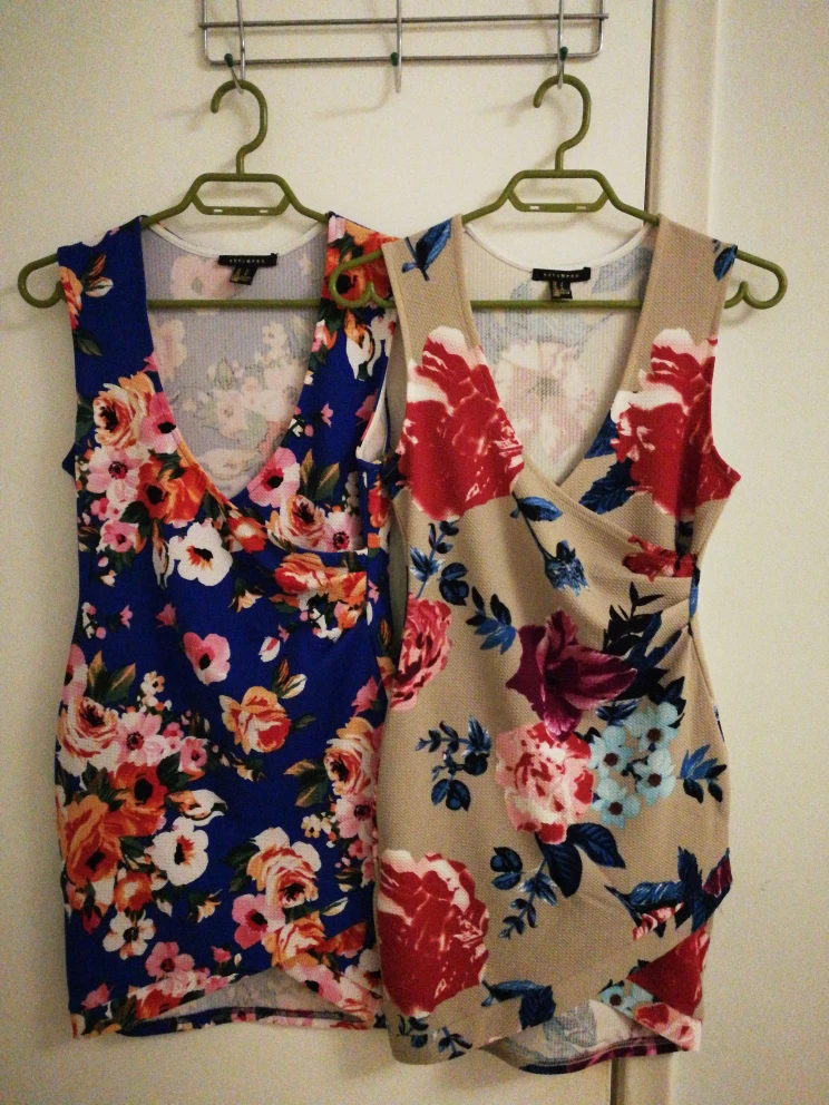Forever 21 Floral Print Mini Dress