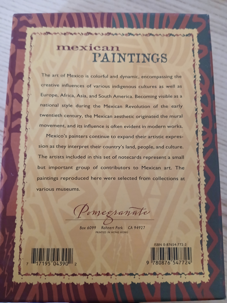 Mexican Paintings Notecards by Pomegranate - photo 2