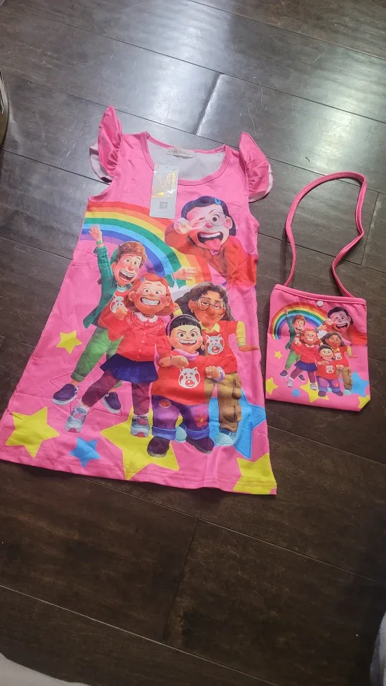 dress set size 4 to 5 years (new never used)