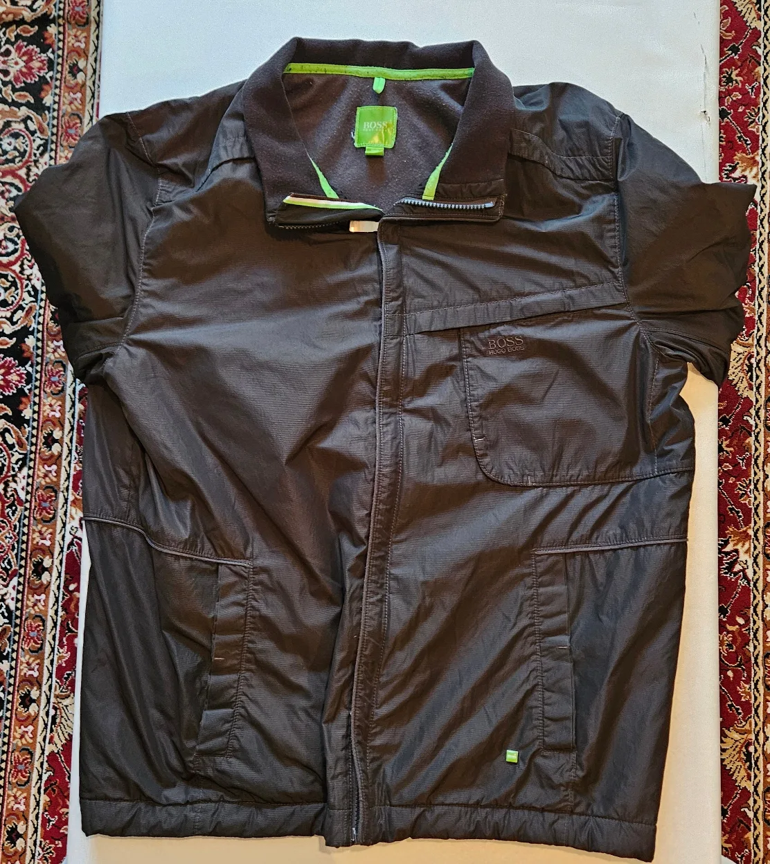 Hugo Boss Green Label Winter Jacket Size Large Black image indicator(3)