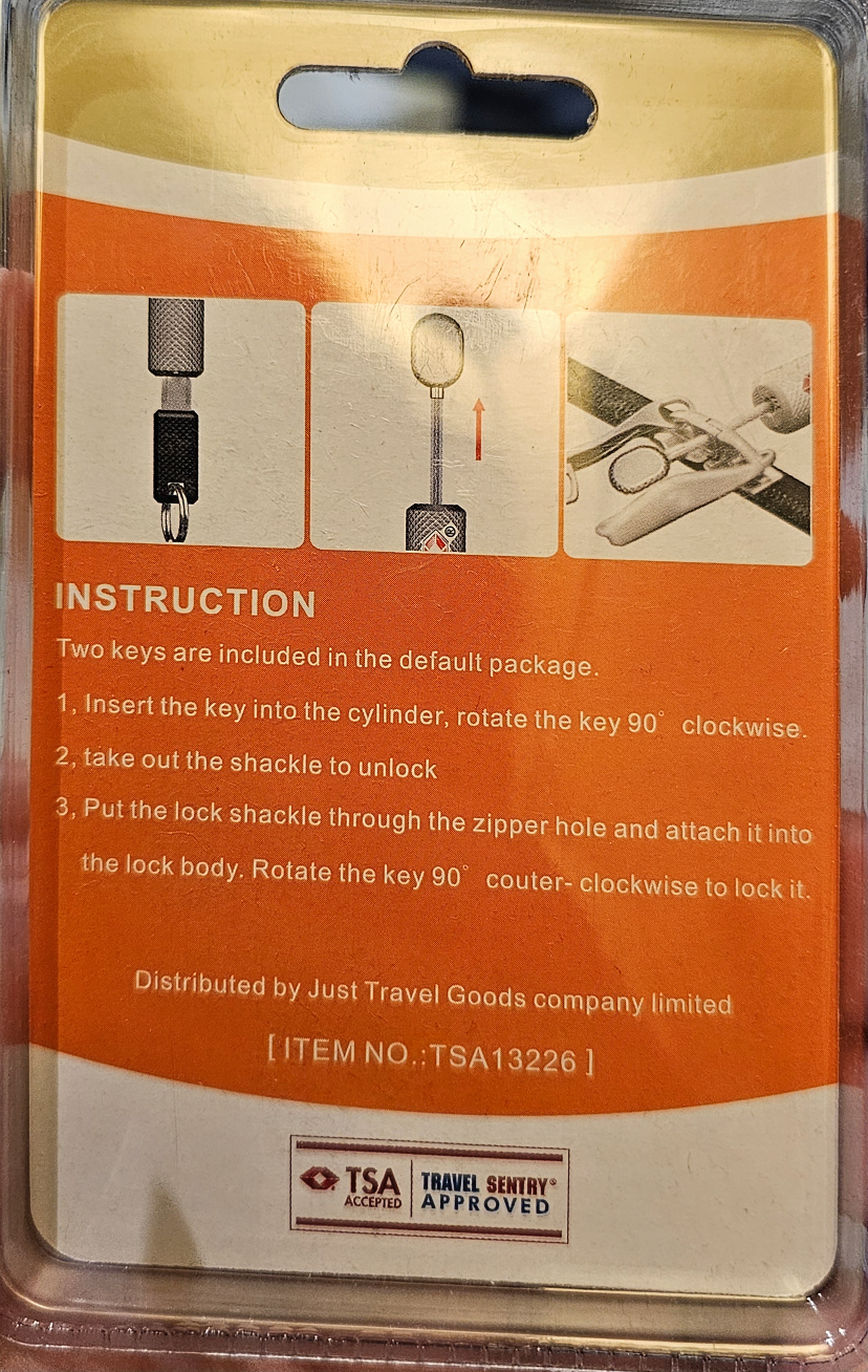 SmartStream TSA Luggage Lock - New in Package! - photo 3