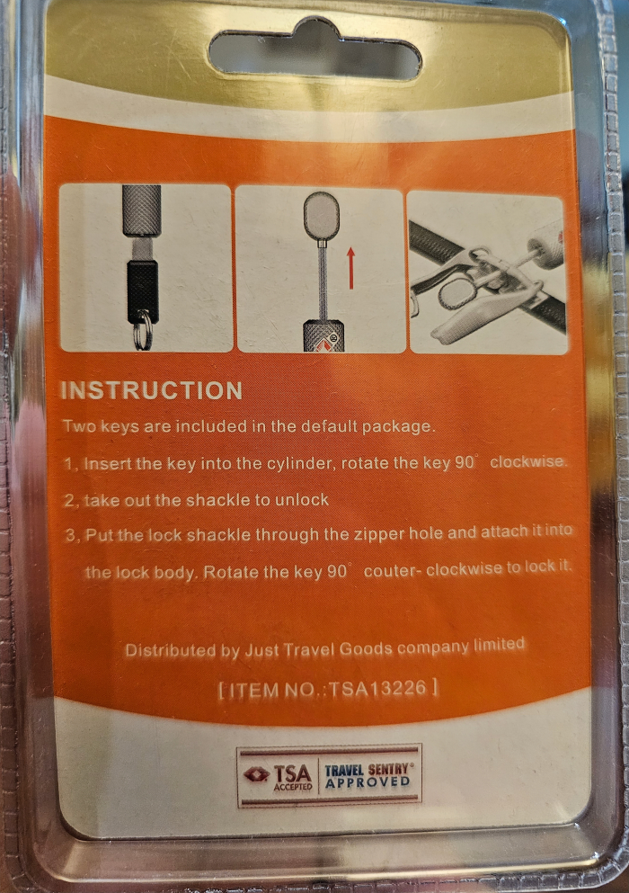 SmartStream TSA Luggage Lock - New in Package! - photo 4
