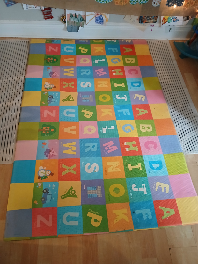 Play Mat - City & Alphabet Design