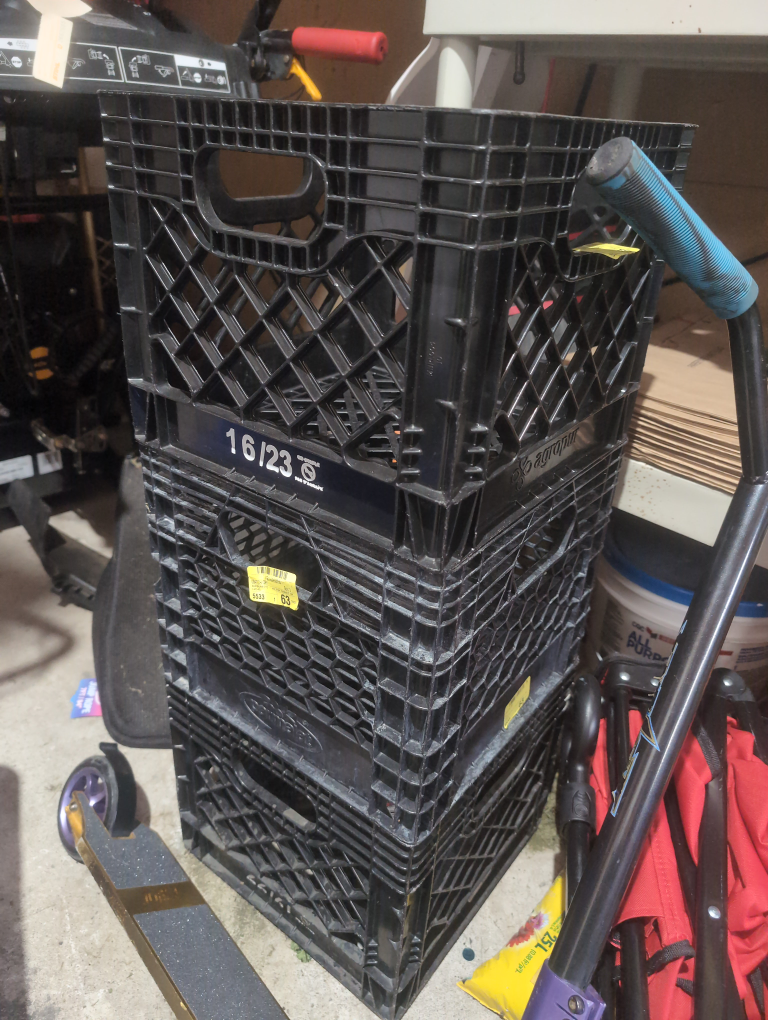 Black Milk Crates