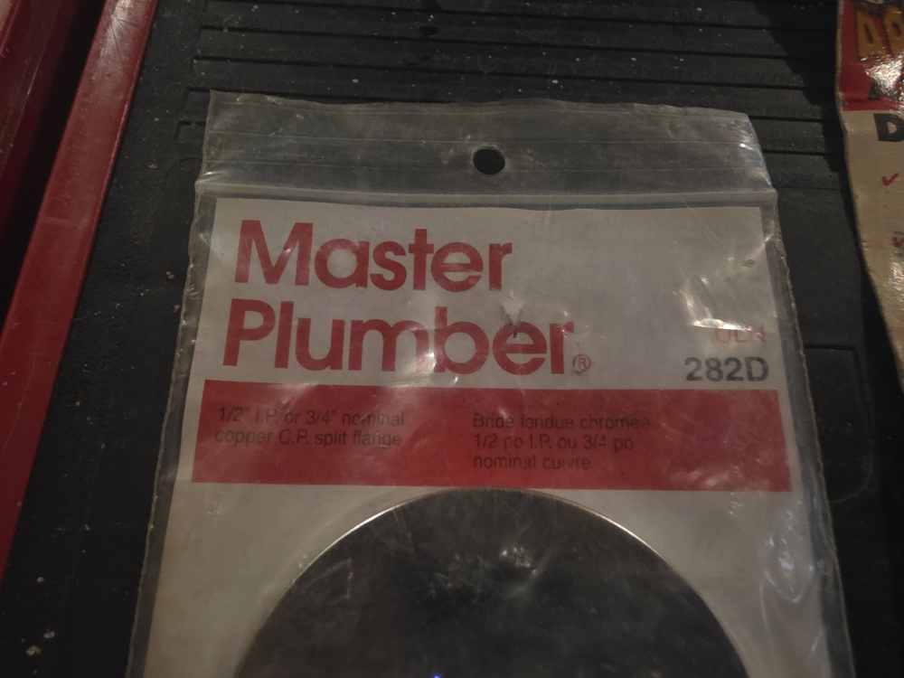 Master Plumber C.P. Split Flange - New - photo 2
