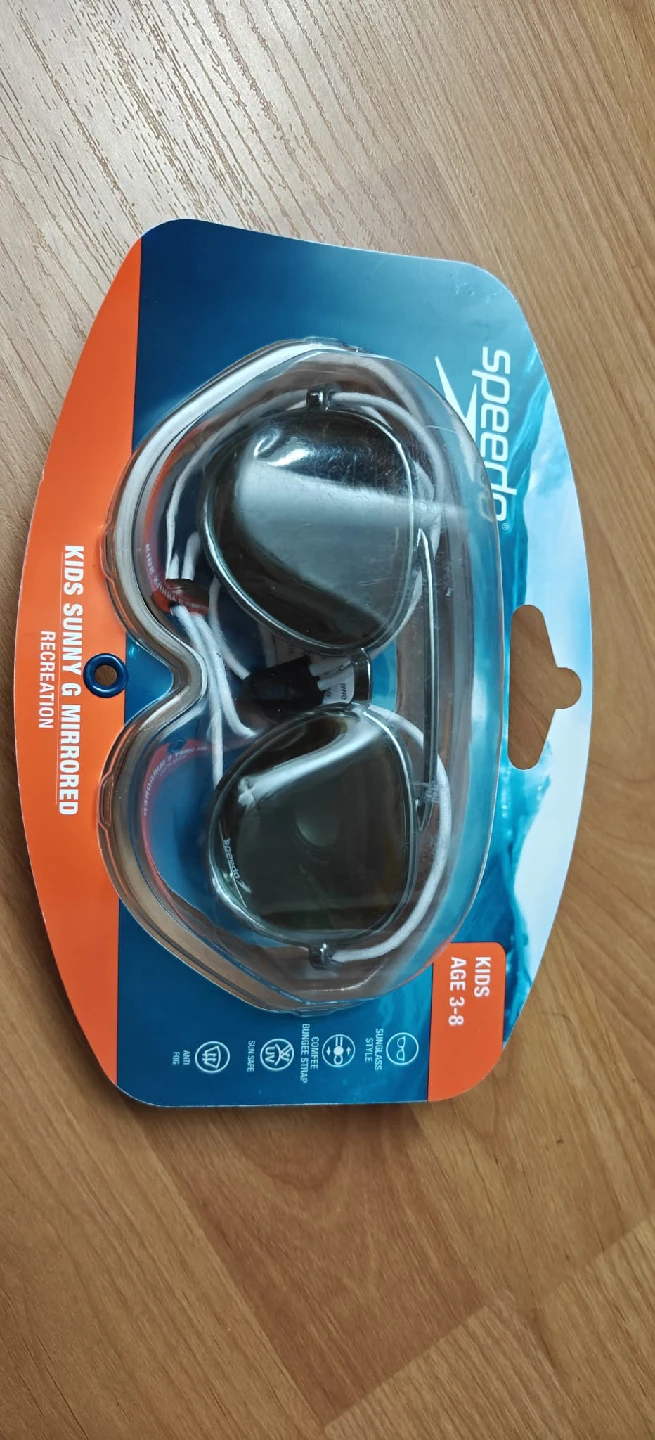 New Speedo Kids Sunny & Mirrored Swim Goggles, Age 3-8 - photo 3