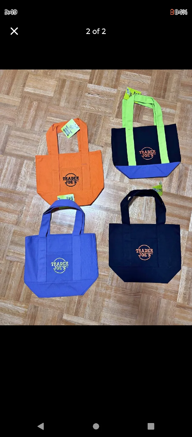 Trader Joe's Mini Tote Bag (Halloween version) image indicator(3)