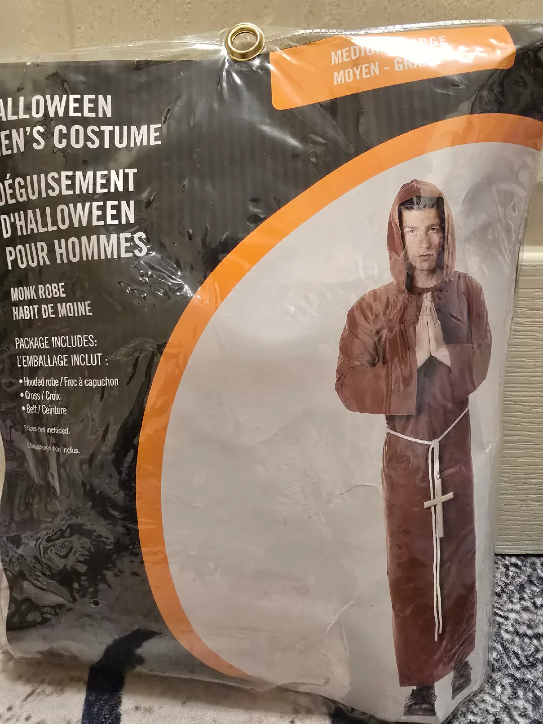 Halloween Men's Monk Costume Medium-Large thumbnail