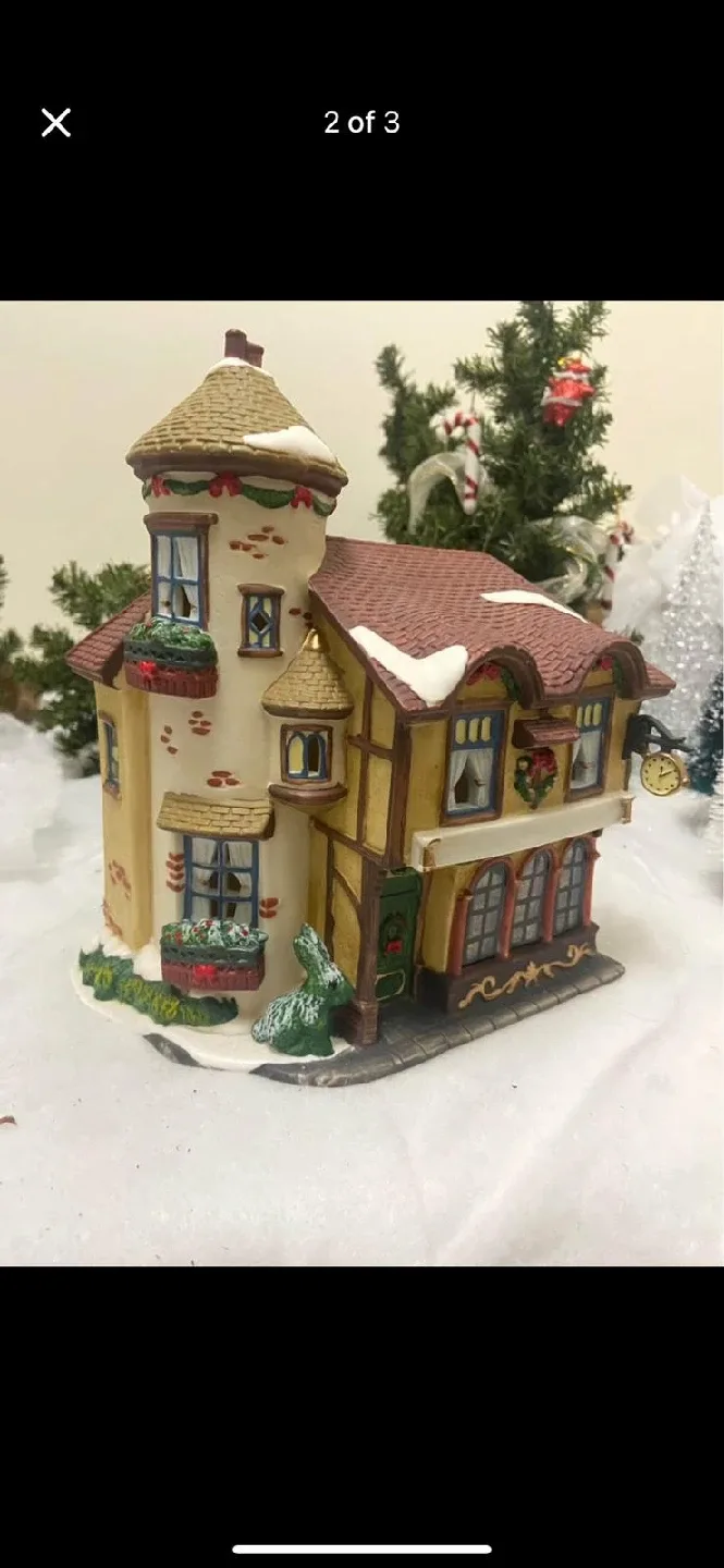 Christmas Village Miniature Buildings image indicator(2)