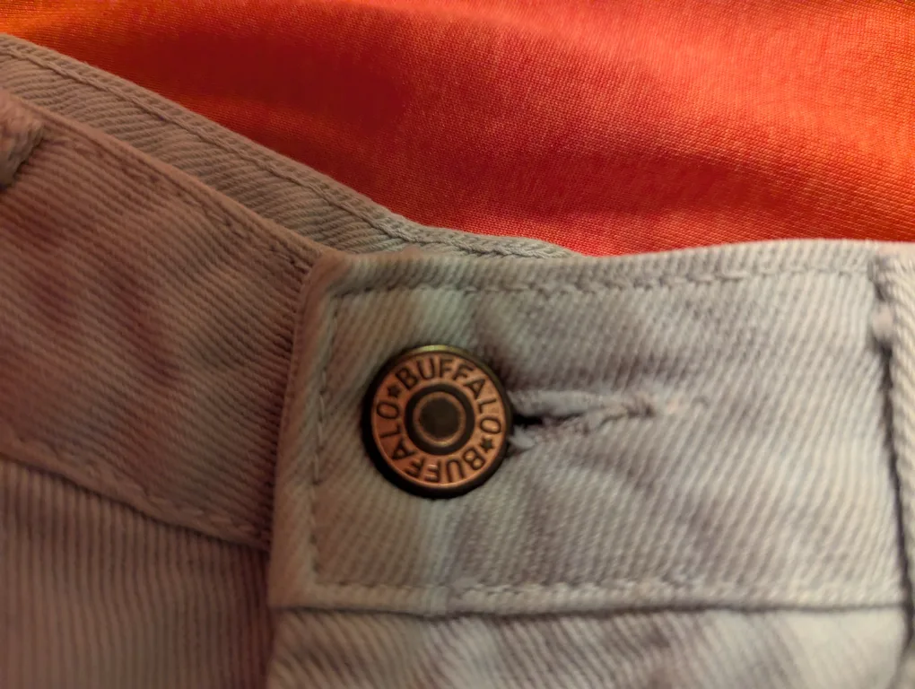 Buffalo De France Denim Jean Shorts, size 27. image indicator(4)