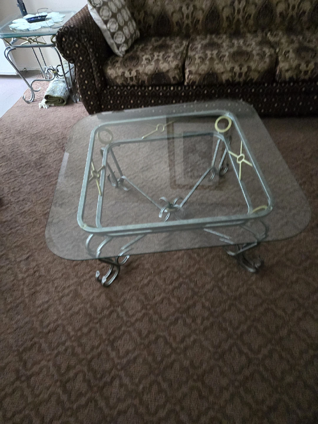 Glass Top Coffee Table 3pcs