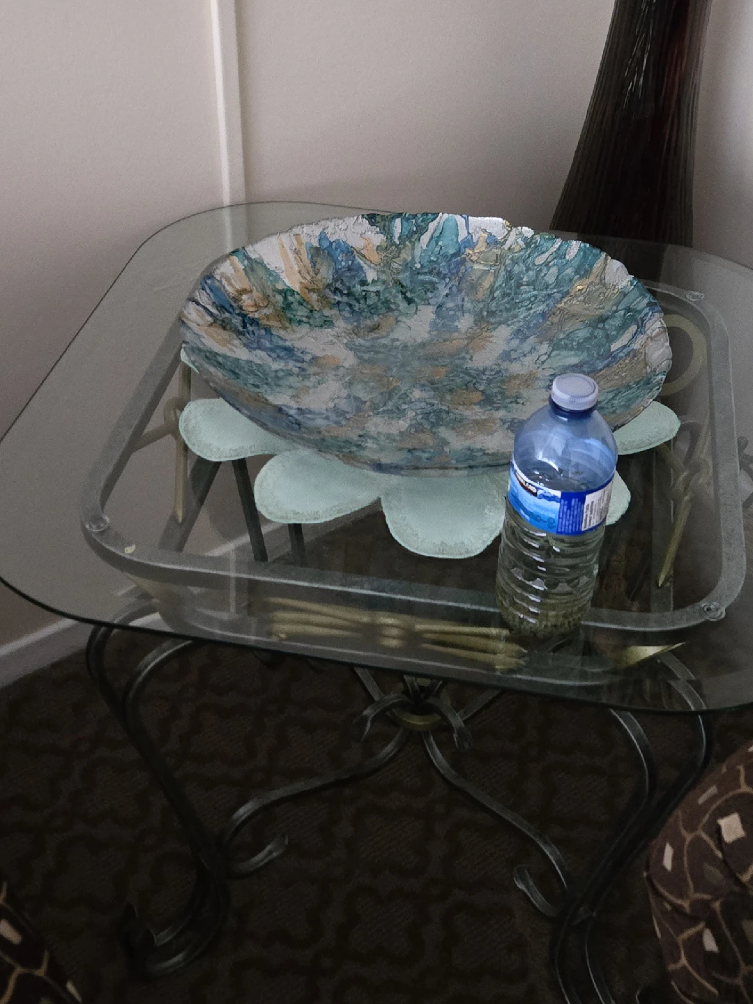 Glass Top Coffee Table 3pcs - photo 3