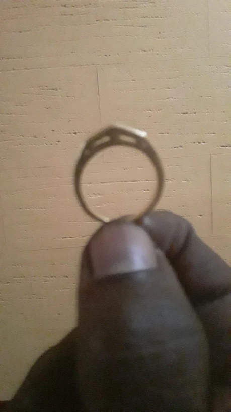 Gold diamond ring  - 3.0 grams - photo 2