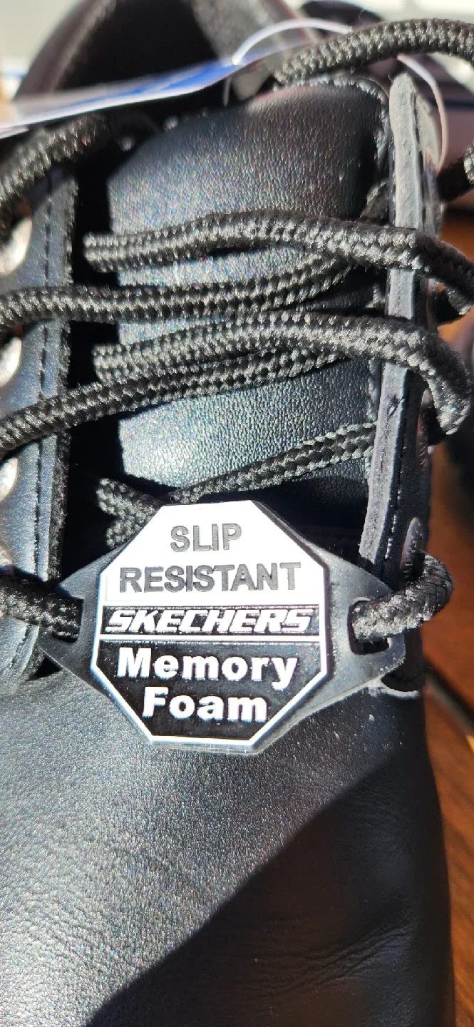 New Skechers Relaxed Fit Work Shoes Extra Wide image indicator(3)